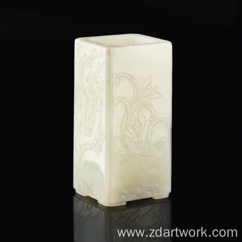 Jade Carving with Aesthetic Form